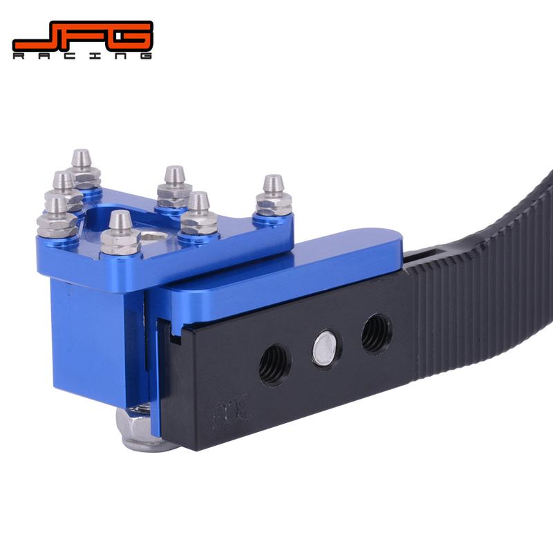 Motorcycle CNC Aluminum Shifter Shift Pedal Lever Rear Foot Brake Pedal Lever For YAMAHA YZ250F YZF250 2010 2011 2012 2013