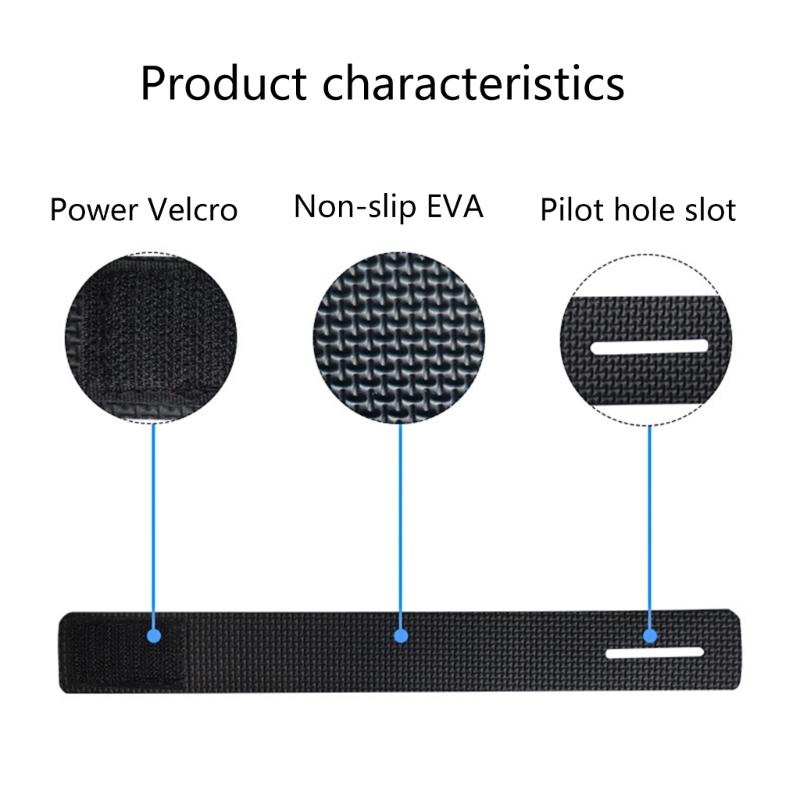 5Pcs Adjustable Tackle Holder Hook Loop Tie Slings Fishing Rod Tie Holder Straps Fishing Rod Pole Carry Straps Outdoor