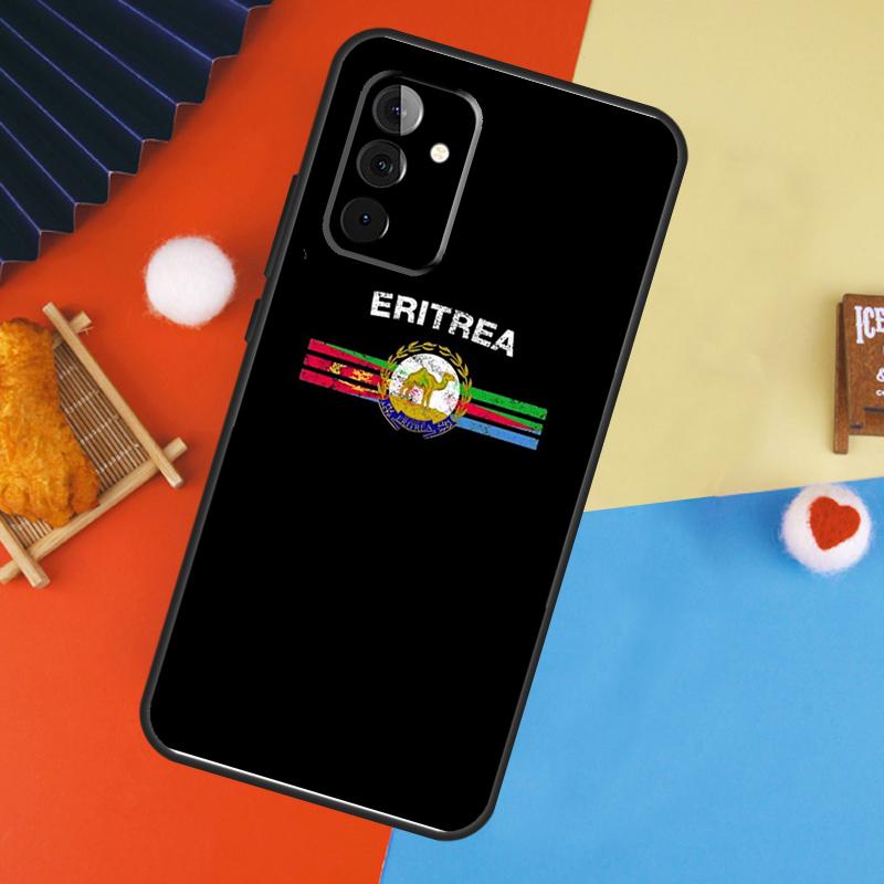 Eritrean Flag Case For Samsung Galaxy A53 A33 A13 A54 A34 A14 A56 A36 A16 A06 A12 A32 A52 A35 A17 A15 A55
