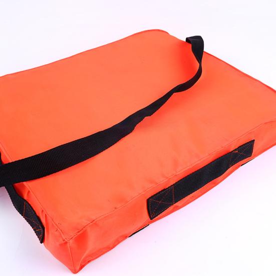 Boat Throwable Flotation Device High Buoyancy Boat Throw Cushion with Strap Swimming Rescue Throwable Flotation Cushion