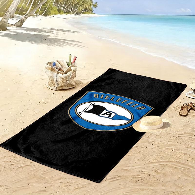 Asciugamano da Spiaggia DSC Arminia Bielefeld, Grande Morbido Asciugatura Rapida per Spiaggia Campeggio Nuoto