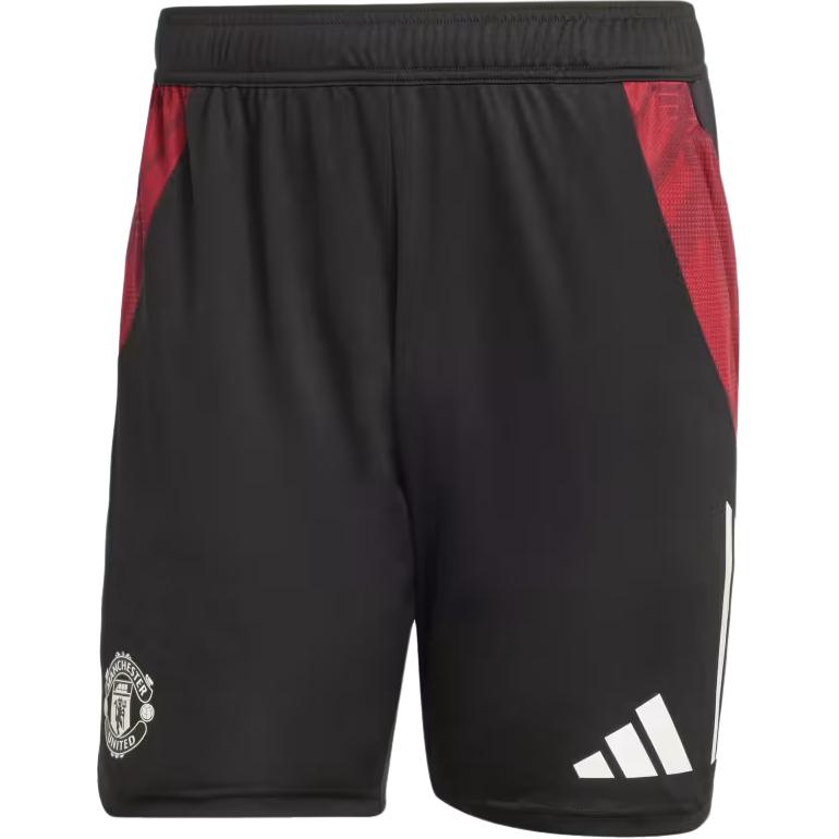 Adidas Манчестер Юнайтед Tiro 24 Модные Мягкие Удобные Повседневные Спортивные Шорты Мужские шорты Черный JE3733 S