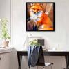 New Arrival 5D DIY Full Circle Diamond Painting "Fox" Embroidery Cross Stitch Home Decor Gift