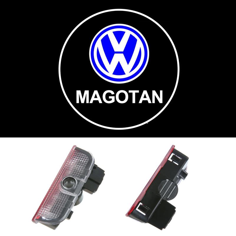 For VW Volkswagen Jetta MK5 Golf LED Car Door Welcome Logo Projector Ghost Shadow Light For VW Volkswagen Tiguan MK1 MK2 Sagitar