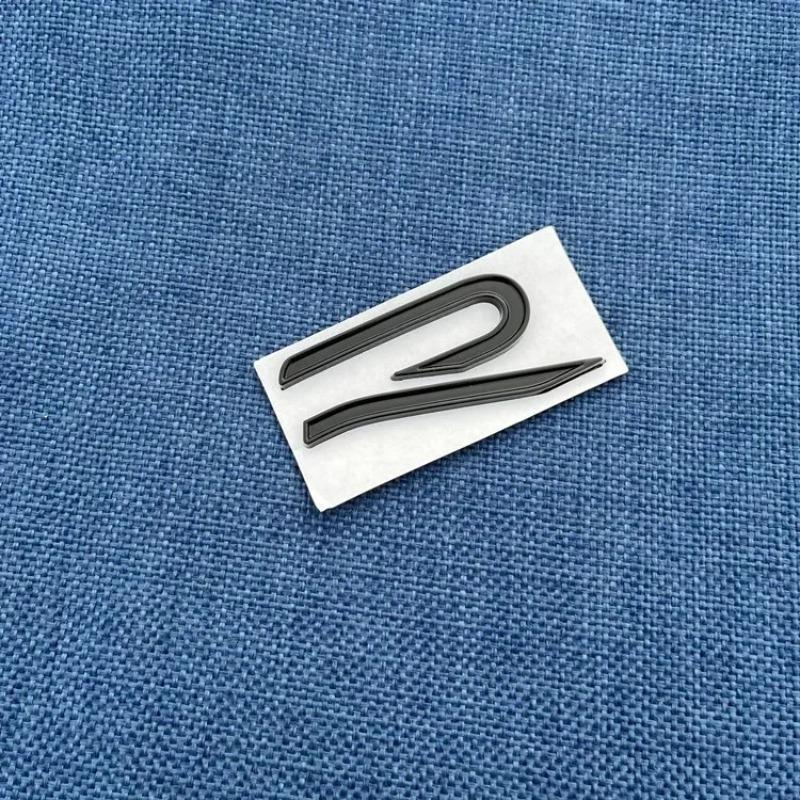 1Pc R Metal Car Front Grille Emblem Stickers Rear Trunk Side Badge Decals For Golf 8 R LINE Beetle Passat Tiguan Jetta