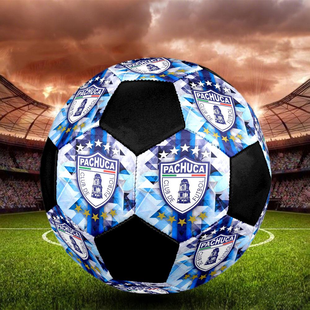 1pc C.F. Pachuca Soccer Ball Size 5 Indoor Soccer Ball Fashion Colorful Backyard Game - Great For Sports Fans Gift HE31