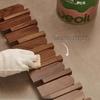 Xuanyong Black Walnut Piano Key Wall Coat Rack