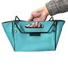 Portable Nylon Tool Bag With 5 Side Pockets Folding Tool Pouches For Easy Organization And Durability Construction