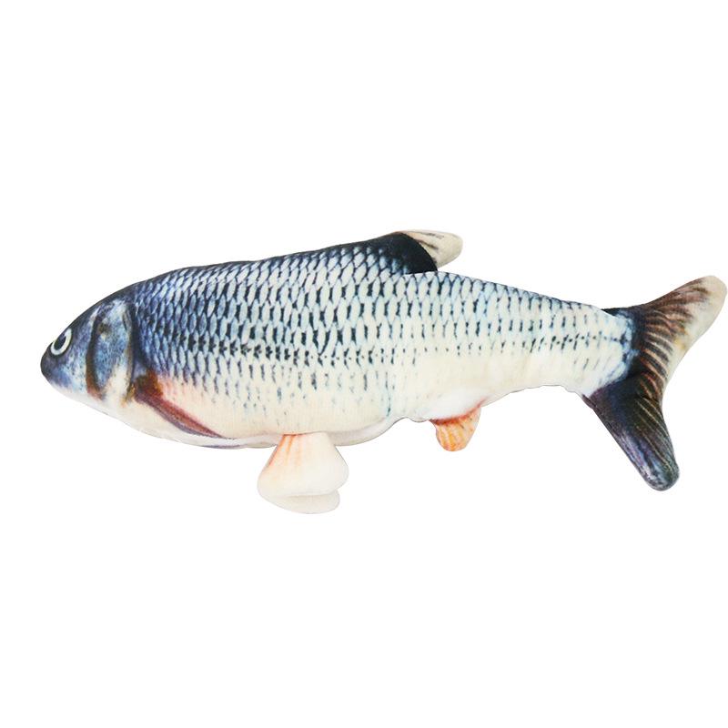 Electric Simulation Swinging Fish Jumping Fish Carp Cat Toy Pet Supplies