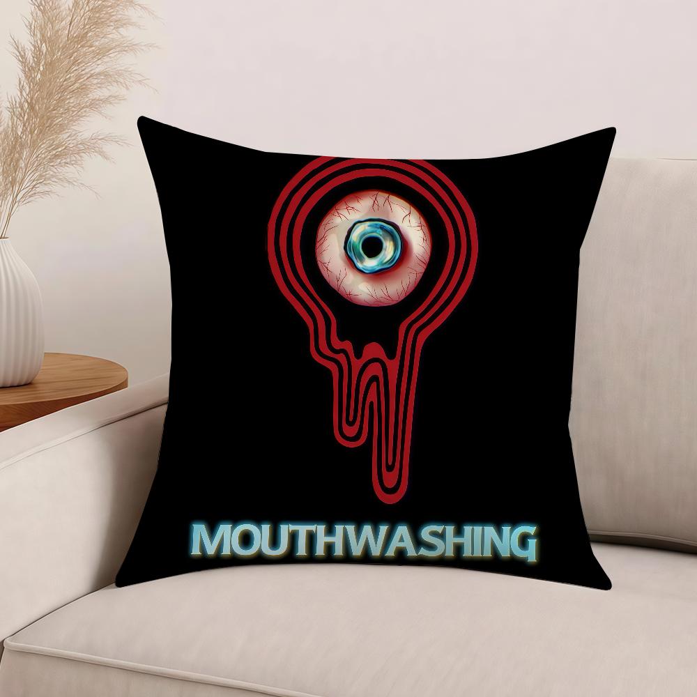 

Game M-MouthW-washing Pillow Case Office Cushions Suitable For Sofa Car Bedroom Decorative Cushion Cover 30cm x 30cm