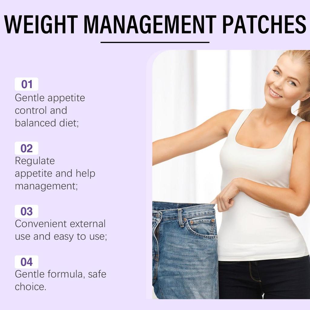 South Moon Pflegepflaster, Lavendel + Hexapeptid-8 Formel, Wissenschaftliches Gewichtsmanagement mit doppelter Wirkung + Tragbares unsichtbares Design