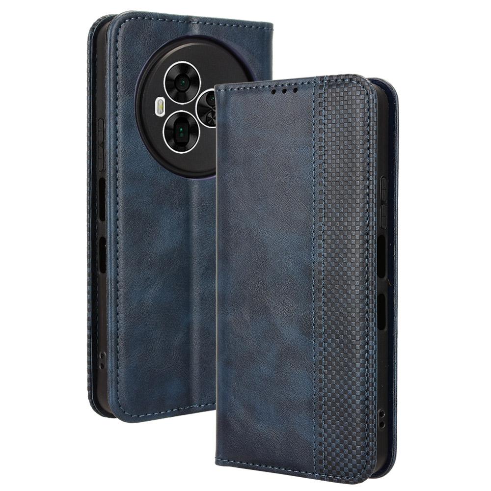 

Шкіряний чохол-гаманець зі підставкою, ретро-текстура, для телефону TCL NxtPaper 60 Ultra 5G