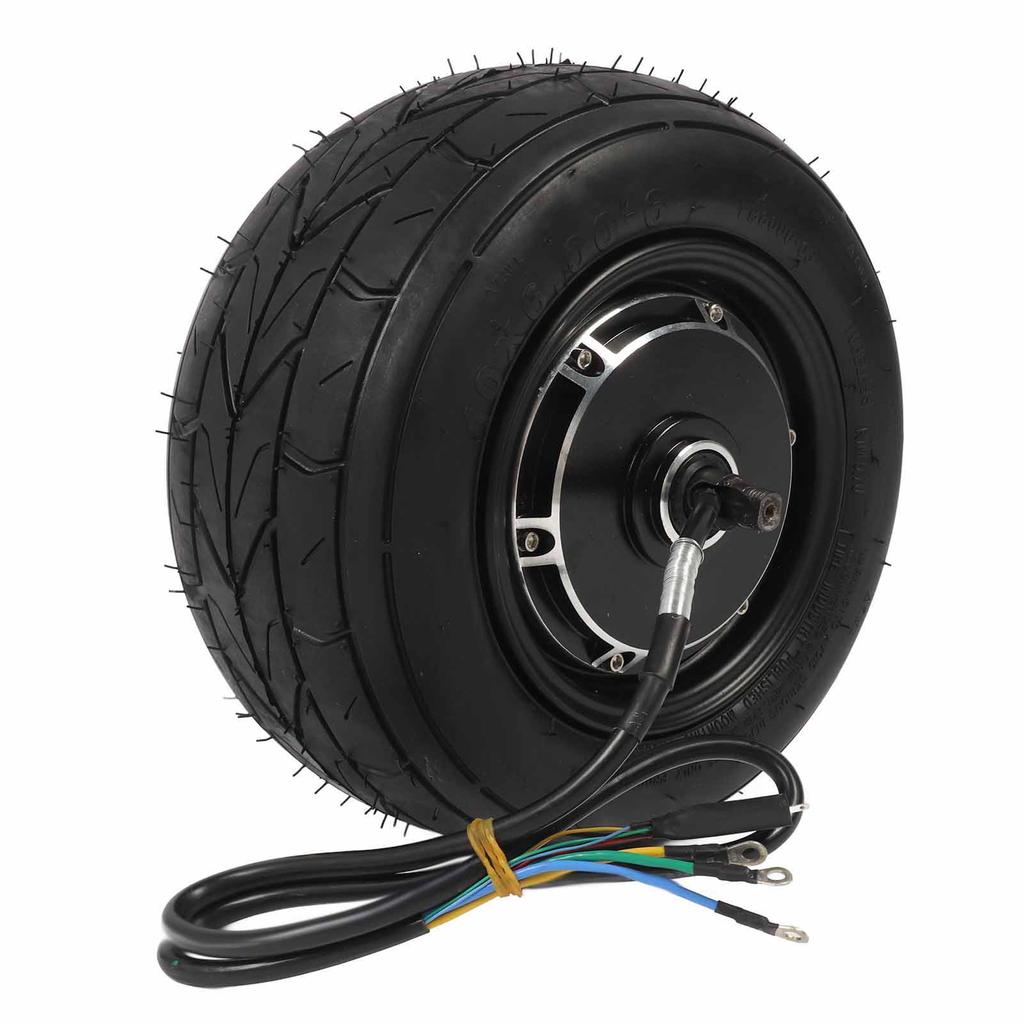 10 Inch 36v‑60V 800‑2000W Wheel Hub Motor High Power Brushless DC Disc Brake Vacuum Tire Hub Motor for Electric