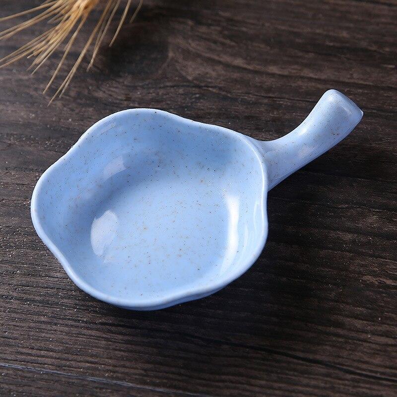 1 Stück Mini-Weizenstroh Allzweck-Gewürzschüssel Essiggewürz Festes Sojagericht Sauce Salz Snack Kleiner Teller Küchenbedarf WBL