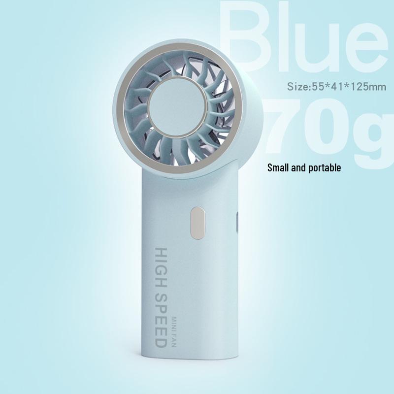 High-Speed Portable USB Rechargeable Mini Fan