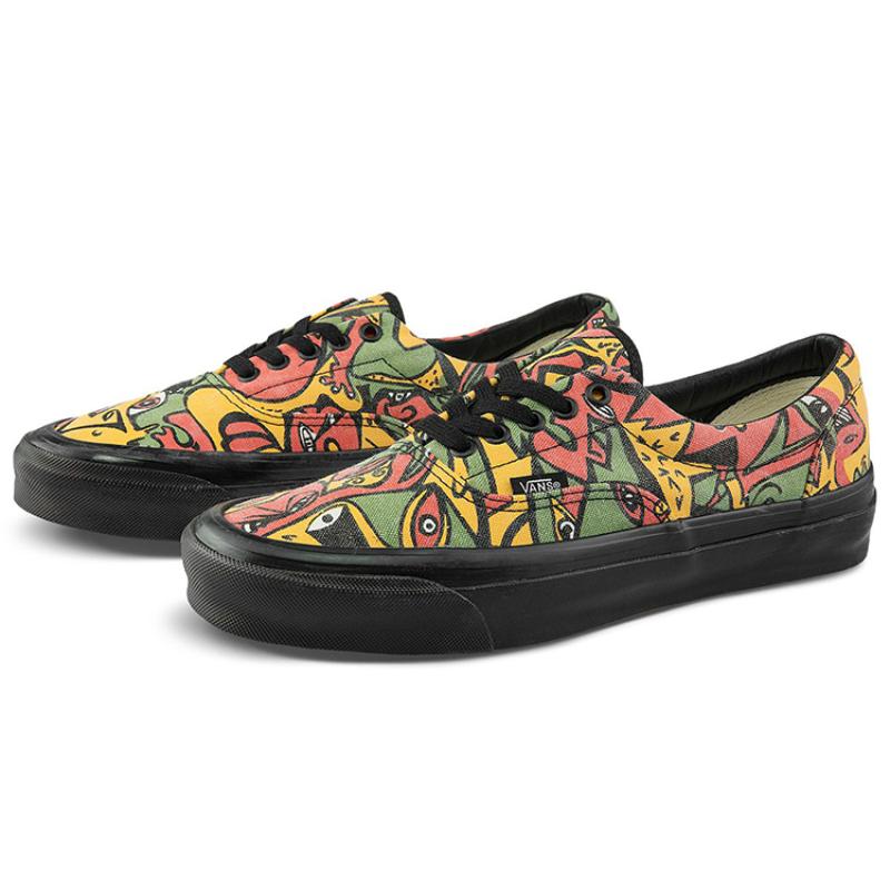 Vans Og Era Lx Graffiti Yellow Red Green Vans VN0A3CXN4M5