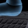 Motorcycle Passenger Seat Pad Foam Motorcycle Seat Cover Breathable Shock-Absorbing Cushion Non-Slip Thick Ergonomic Support For