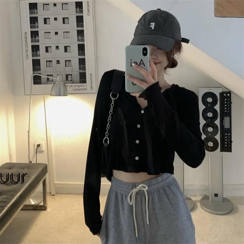 Women's Summer Slim-Fit Hooded Jacket, Sun Protection Top, Long-Sleeved Shirt
