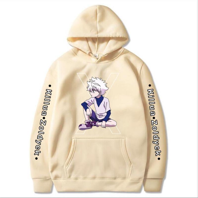 Anime Men's Hoodie Autumn Vintage Unisex Pullover Men Vintage Graphic Hoody Tops Oversize Clothing