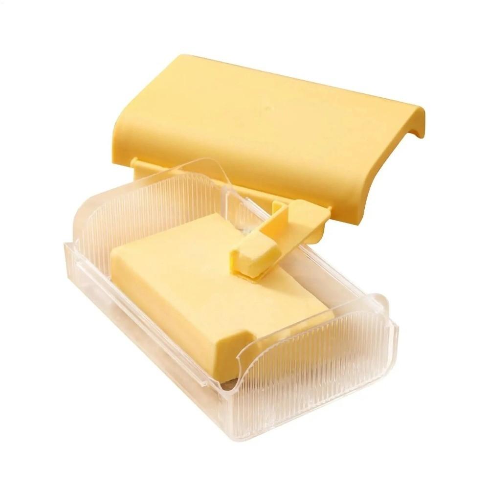 Built-in Cutter Butter Dish With Lid Butter Container  Kitchen Storage Container