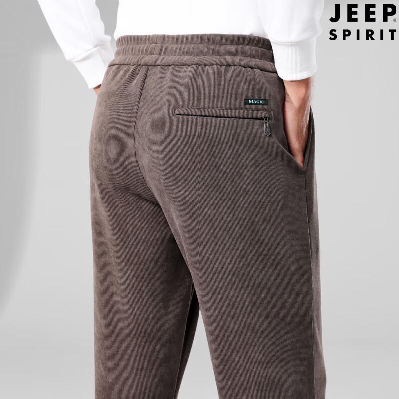 

Мужские свободные прямые брюки JEEP SPIRIT в стиле business casual 14XL
