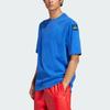 Adidas Originals EQT SS25 Vintage Wash Series Nautical Sports Fashion Crew Neck Short Sleeve T-Shirt Men T-Shirts Blue JD0653