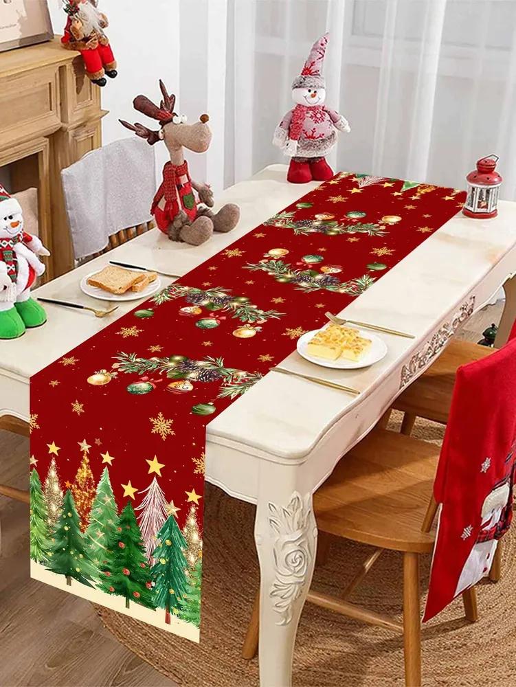 Table track 35x180 cm polyester anti-slip coating multi-colored