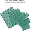 32 Pcs Double Sided PCB Board Prototype Kit 6 Sizes Universal Printed Circuit Protoboard For DIY Soldering Project