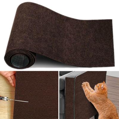 39,4 "x 15,8" Katzenkratzmatte Selbstklebende, zuschneidbare DIY-Katzenkratzunterlage