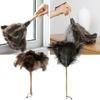 Household Feather Ostrich Duster With Handle For Efficient Dust Tool Removal