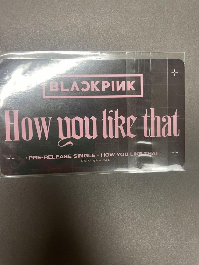 [USED] blackpink How you like that Lisa Universal Benefit