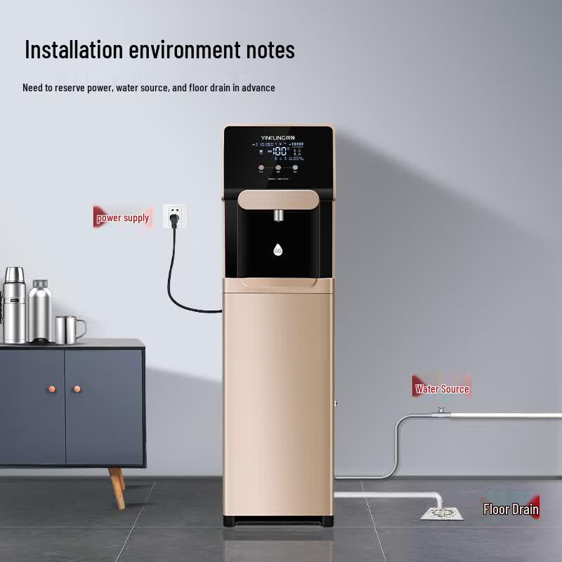 YL-ZYJ-100A Vertical RO Water Purifier with Hot & Cold Dispenser