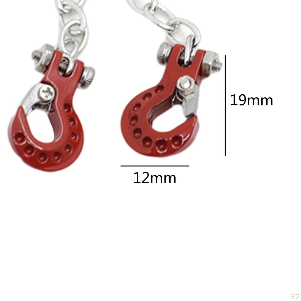 Chain with Hook for 1:10 RC Car Trailer Decoration