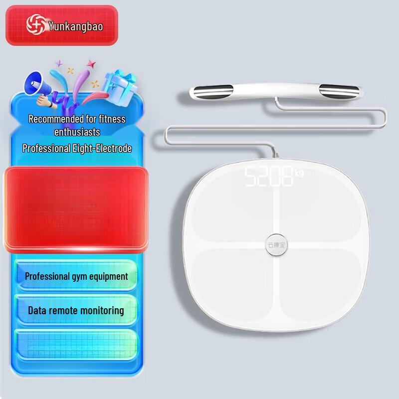 Yolanda CS10A Smart 8-Electrode Body Composition Scale