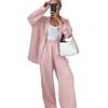 "2026 European & American Casual Cotton-Linen Two-Piece Set: Loose Long-Sleeved Shirt & Pants”