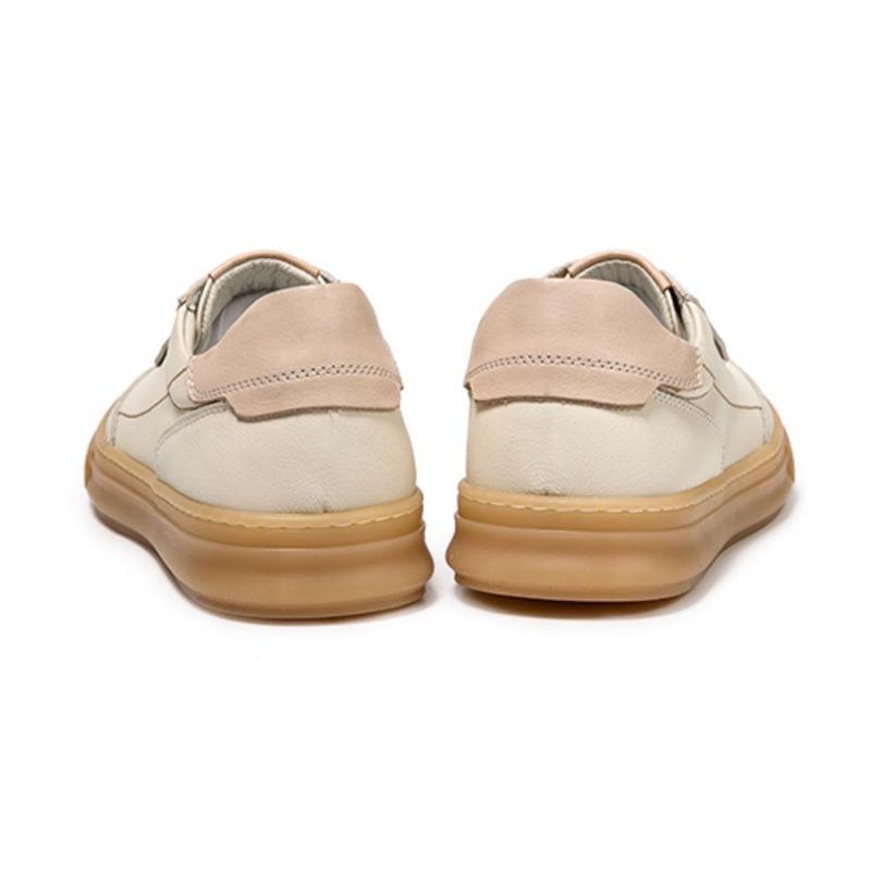 Британская толстая подошва трендовая мужская обувь кроссовки корейские повседневные — фото 4