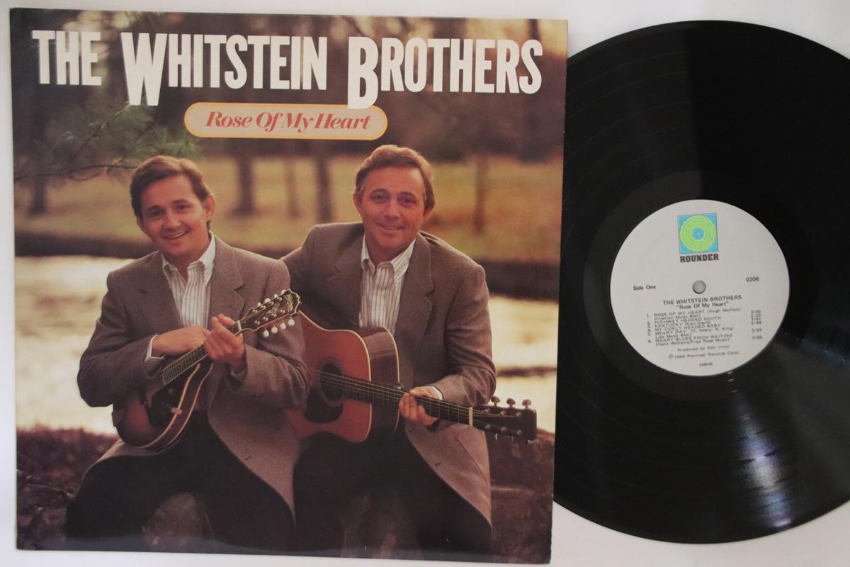 

LP Record WHITSTEIN BROTHERS - Rose Of My Heart 0206 ROUNDER 1984 US Country/Folk Used