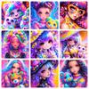 5D Diamond Painting Rainbow Sweet Cool Y2K Girly Style Decoration DIY Full Diamond Mosaic Inlaid Cross Stitch Set Gift