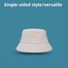 Hat Fisherman Simple With Solid Color And Single Sided Double Design For Daily