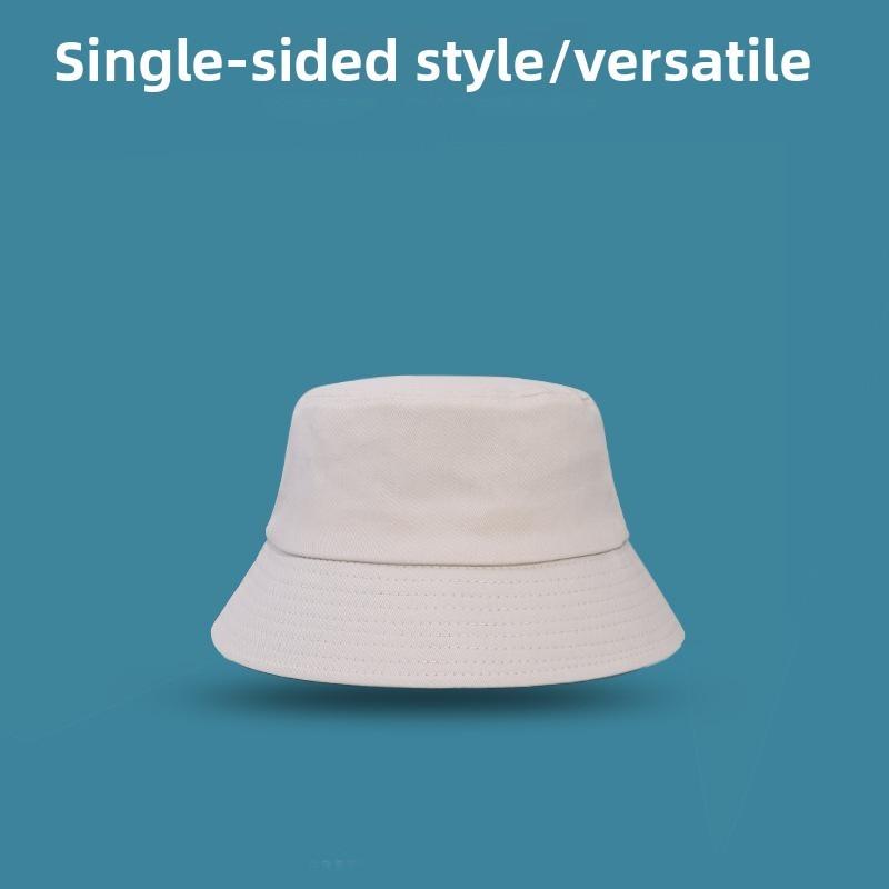 Hat Fisherman Simple With Solid Color And Single Sided Double Design For Daily