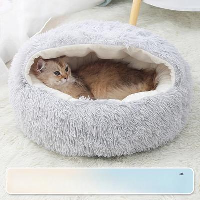 Cat House for All Seasons Closed Cat House  Kitten Bed  Winter Dog House  Winter Pet Heating Supplies