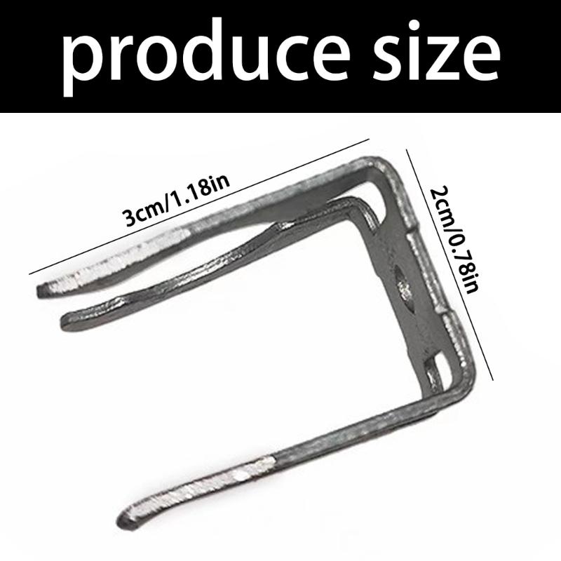 Center Console Park Brake Cable Clip 1H0609747 Spare Part for Multiple Model Spring Retainer Brake Cable Clip