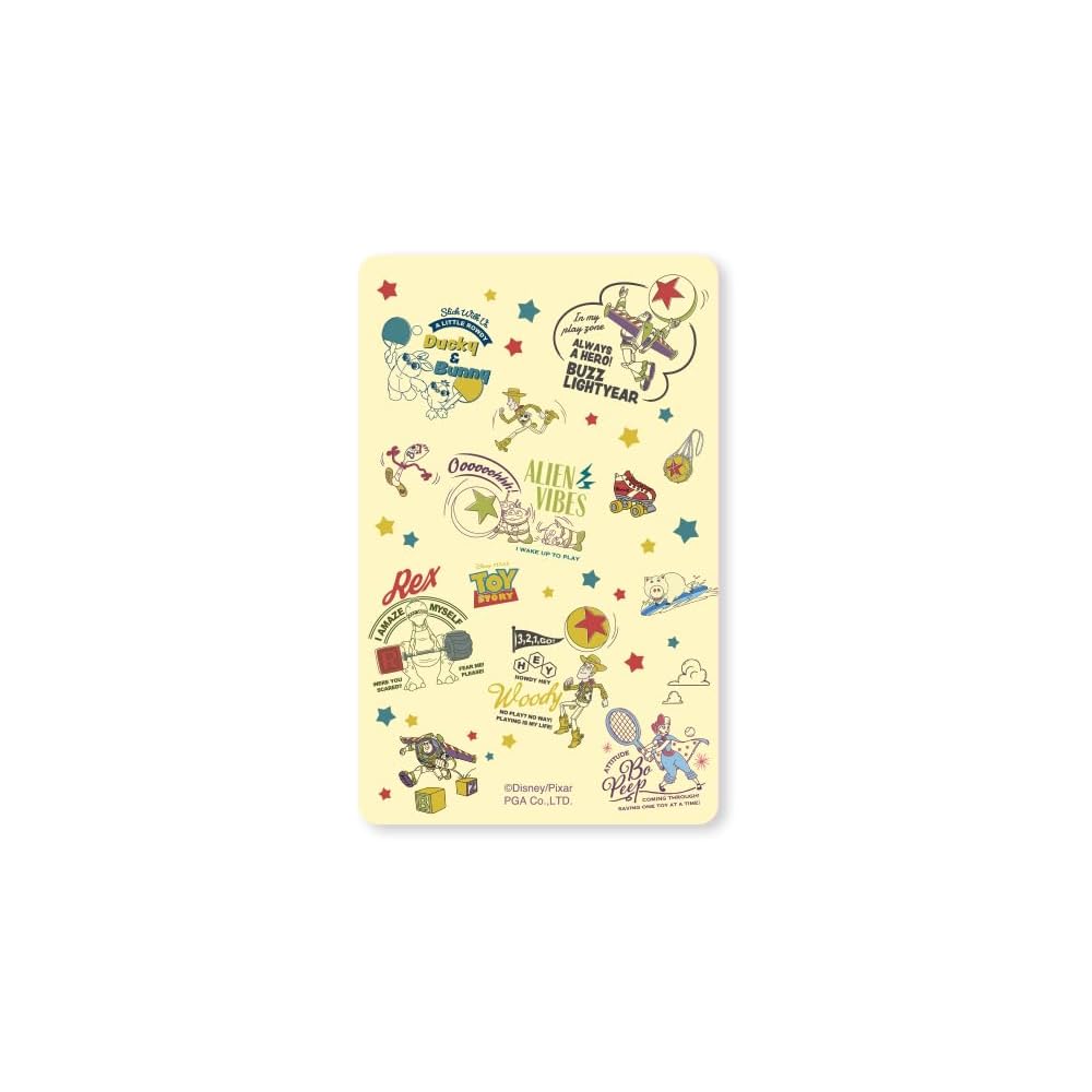 Premium Style Disney Character IC Card Compatible Sticker Toy Story