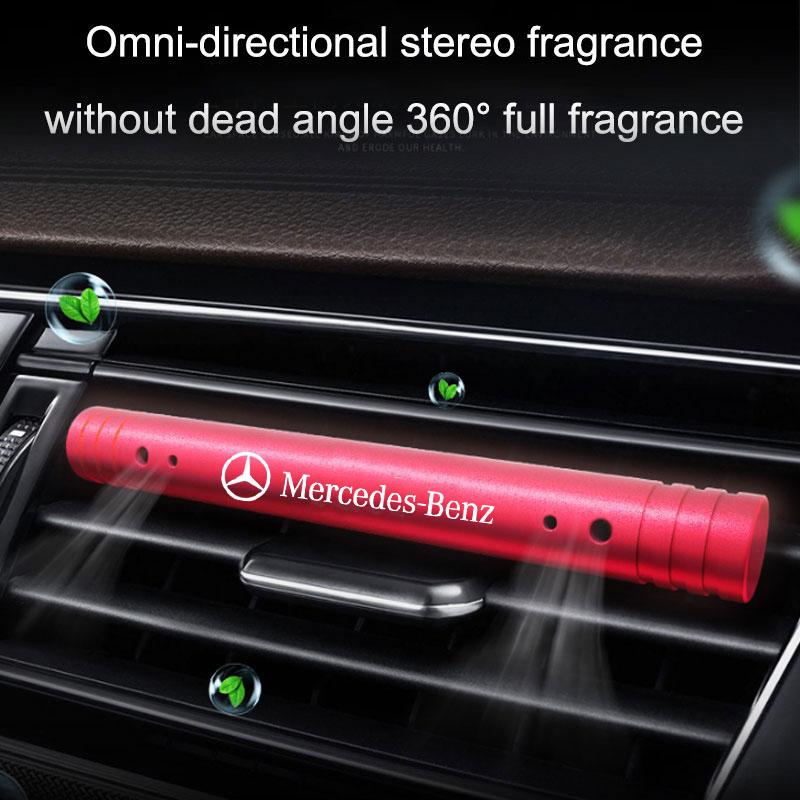 CQU1 Car Air Freshener Perfume Fragrance Diffuser Stick For Mercedes Benz W203 W204 W205 W206 W212 CLK GLA B C E S Class Accessories