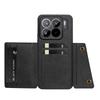 For Xiaomi 15S Pro Case with Card Slots Kickstand Leather + TPU Phone Cover