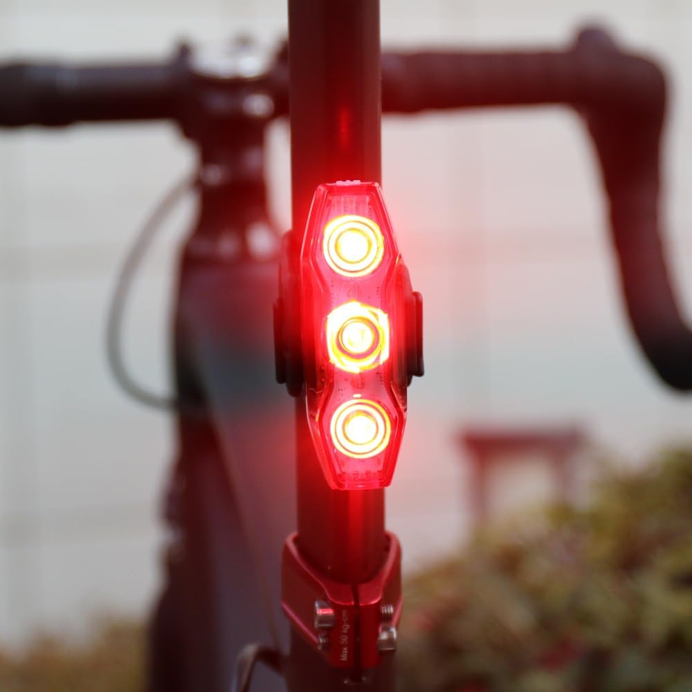 Cat Eye ViZ300 Rechargeable Bicycle Tail Light 300 Lumens Type-C Mountable Safety Light