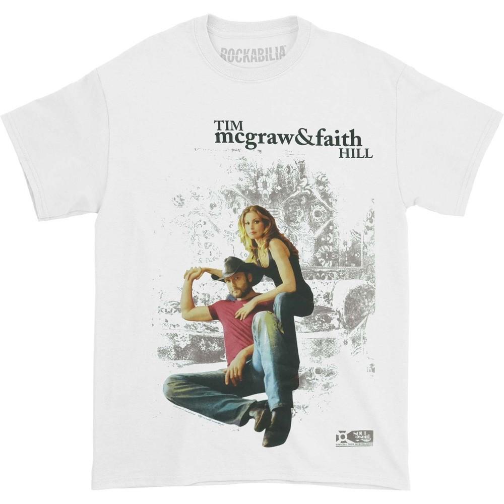

Men s Tim Mcgraw T-shirt White XL