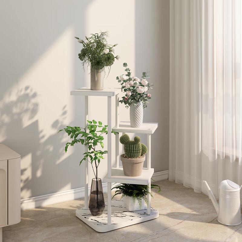 Miling 4-Tier Metal Flower Stand