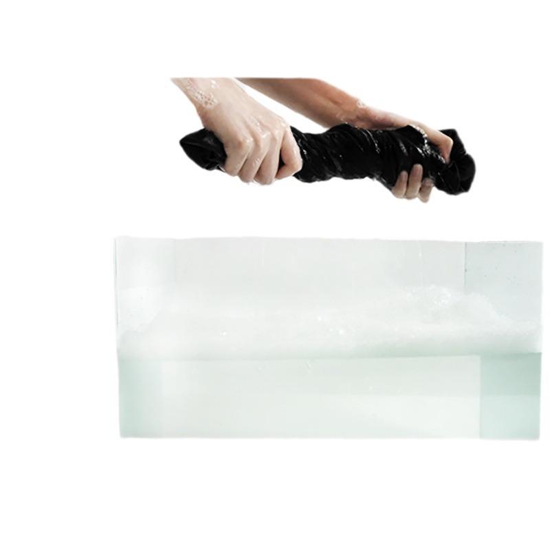 2024 New Autumn/Winter Women's Black High Waist A-Line Midi Skirt with Slit - Slimming, Petite, All-Match Design