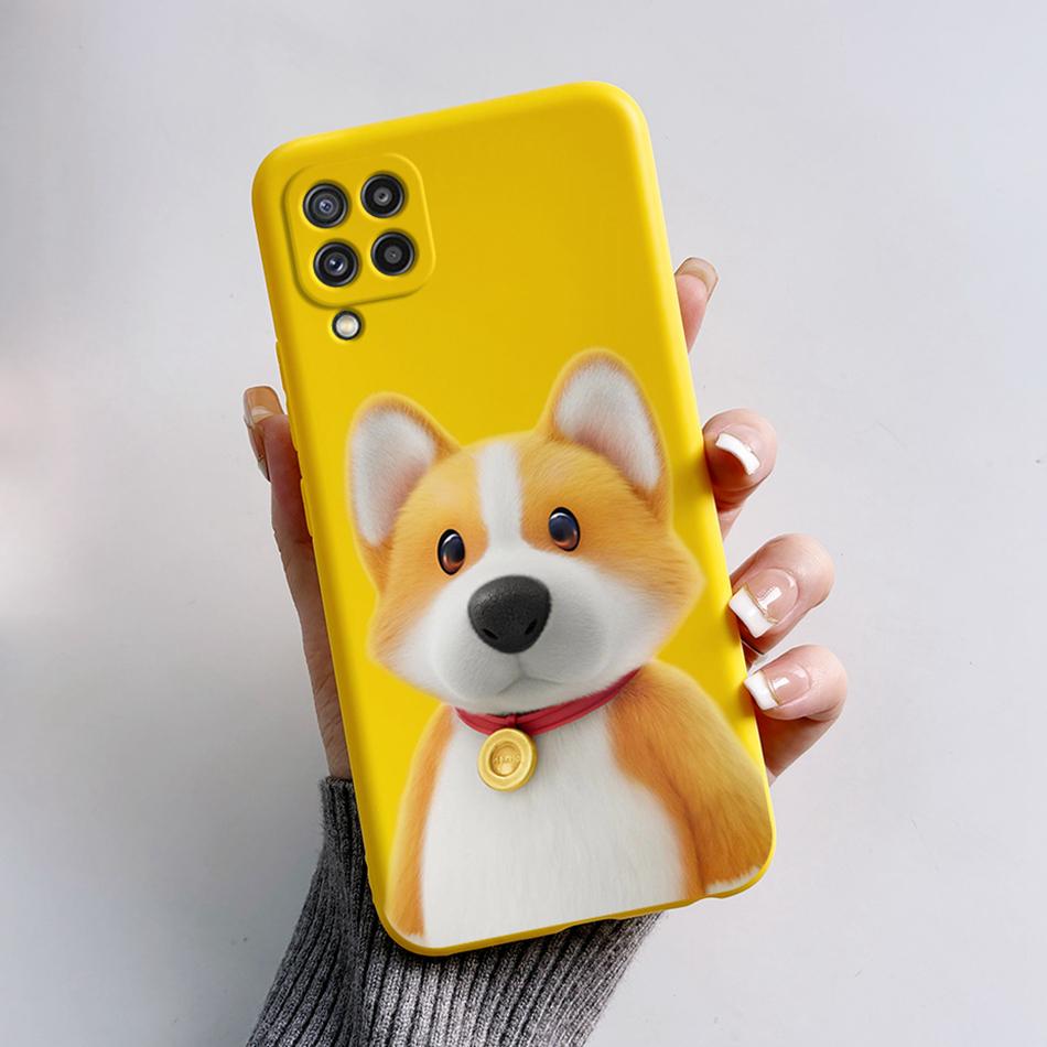 For Samsung M32 Case Cute Astronaut Painted Soft Bumper Funda Silicon Back Cover on Samsung Galaxy M32 M 32 SM-M325F Phone Case